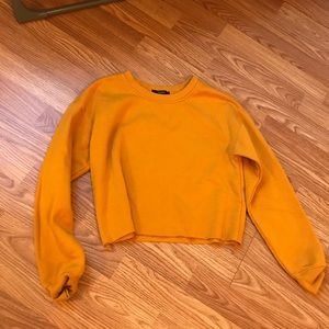 Orange sweater